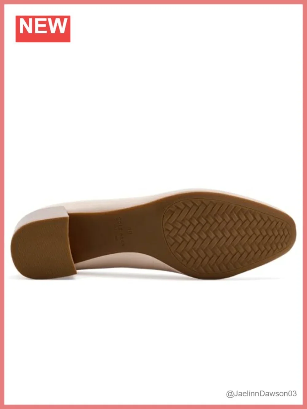 Cole Haan Women's Shayla Block Heel Pump Leather 45mm Sandal